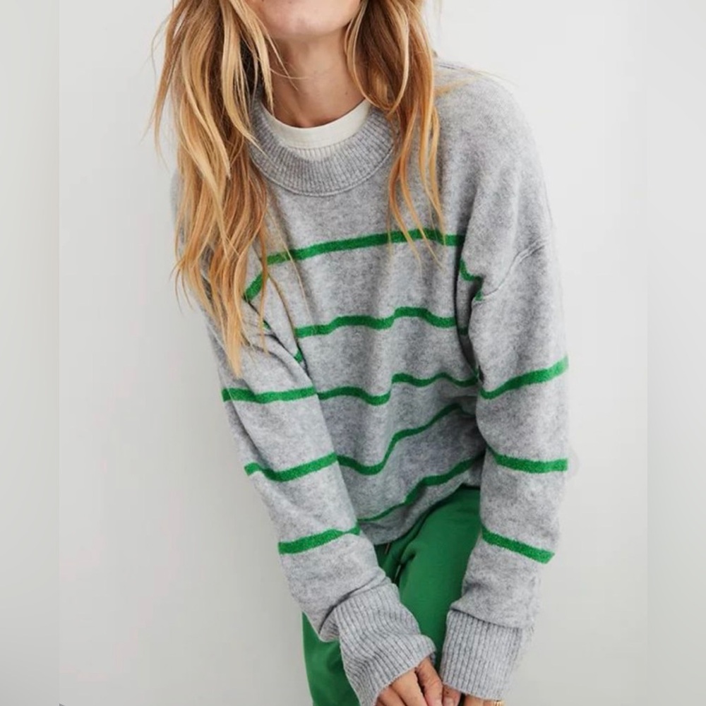 aerie striped sweater